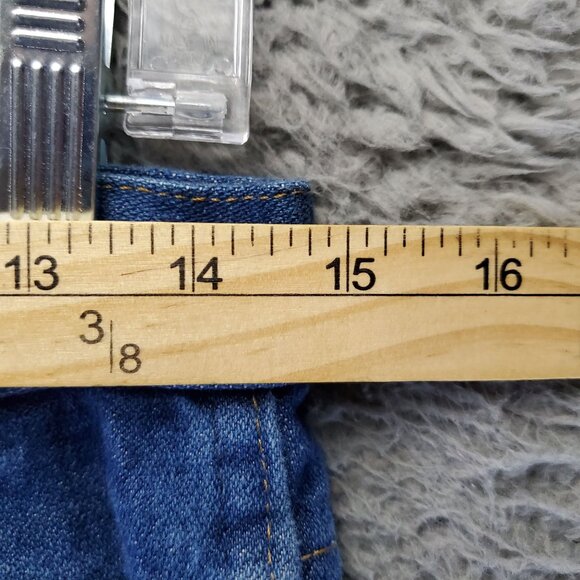 Wrangler Jeans Mens 30x30 Blue Classic Fit Cotton Denim Bootcut 936PWD - Picture 4 of 11